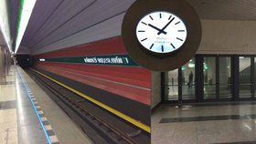 Stanice metra Veleslavín funguje od jara roku 2016. Zaujmou vás tu nádražní hodiny i dveře do nikam.