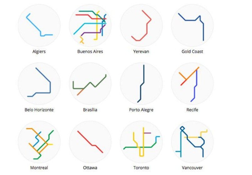 Někdy spleť linek, jindy obyvatelům daného města musí stačit jen jedna. Podívejte se, jak vypadají systémy metra v zahraničí...