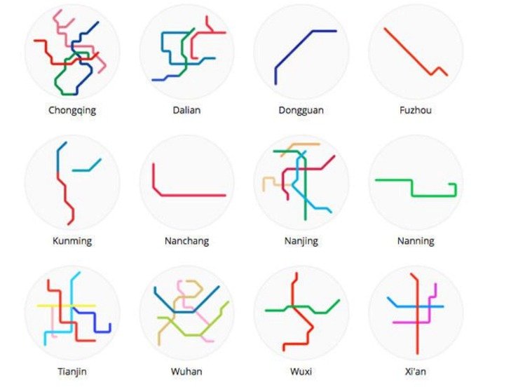 Někdy spleť linek, jindy obyvatelům daného města musí stačit jen jedna. Podívejte se, jak vypadají systémy metra v zahraničí...