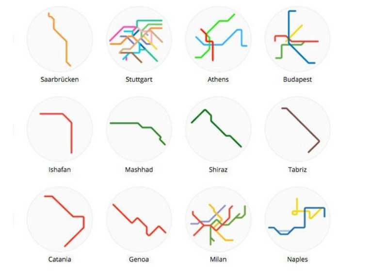 Někdy spleť linek, jindy obyvatelům daného města musí stačit jen jedna. Podívejte se, jak vypadají systémy metra v zahraničí...
