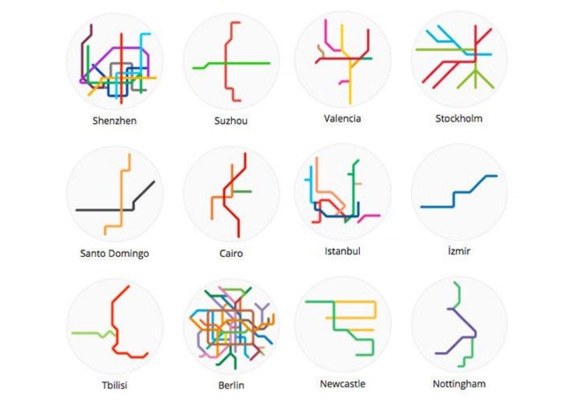 Někdy spleť linek, jindy obyvatelům daného města musí stačit jen jedna. Podívejte se, jak vypadají systémy metra v zahraničí...