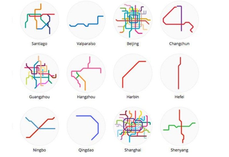 Někdy spleť linek, jindy obyvatelům daného města musí stačit jen jedna. Podívejte se, jak vypadají systémy metra v zahraničí...