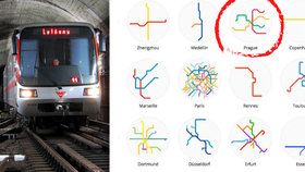Porovnejte pražské metro s metrem v jiných světových velkoměstech.