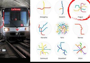 Porovnejte pražské metro s metrem v jiných světových velkoměstech.