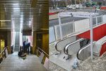 13. dubna se zprovozní eskalátory ve stanici metra Nádraží Veleslavín.
