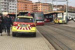 Člověk ve stanici Vltavská skočil pod metro, 17. 12. 2018