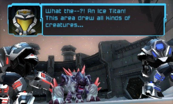 Ledový titán je obří monstrum.