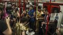 Mydy Rabycad lákají v metru na festival Metronome