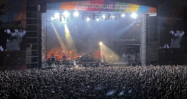 Nick Cave na Metronome festivalu. (23. června 2022)