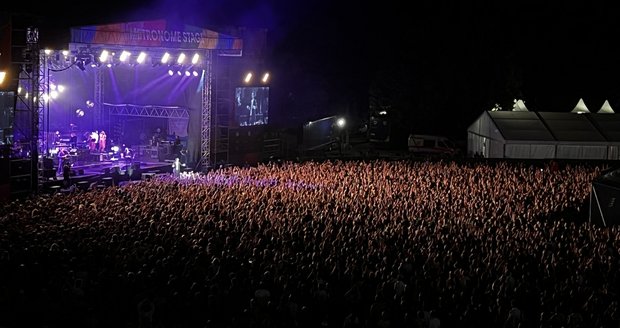 Nick Cave na Metronome festivalu. (23. června 2022)