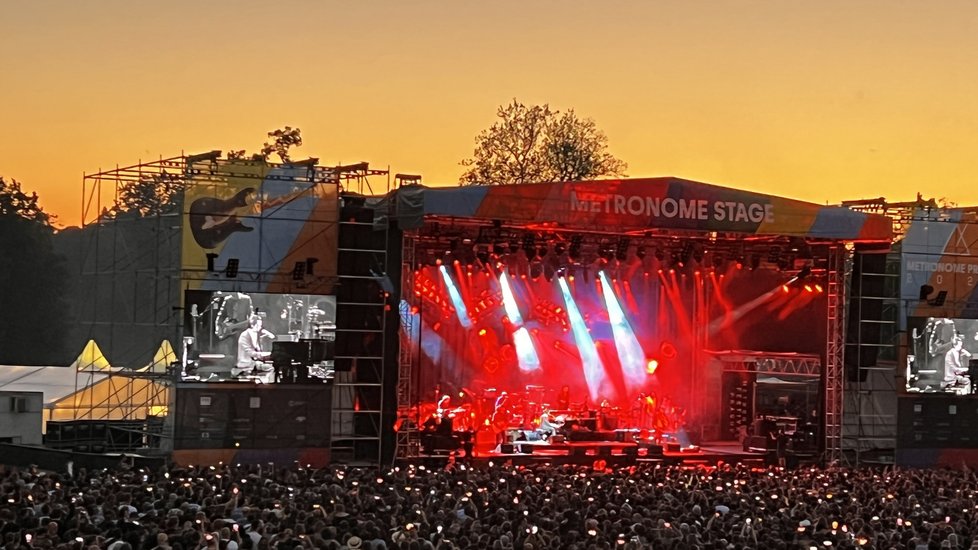 Nick Cave na Metronome festivalu. (23. června 2022)