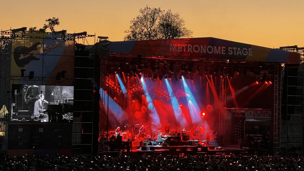 Nick Cave na Metronome festivalu. (23. června 2022)