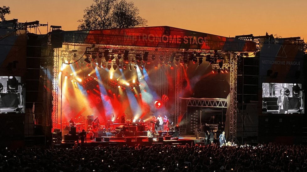 Nick Cave na Metronome festivalu. (23. června 2022)