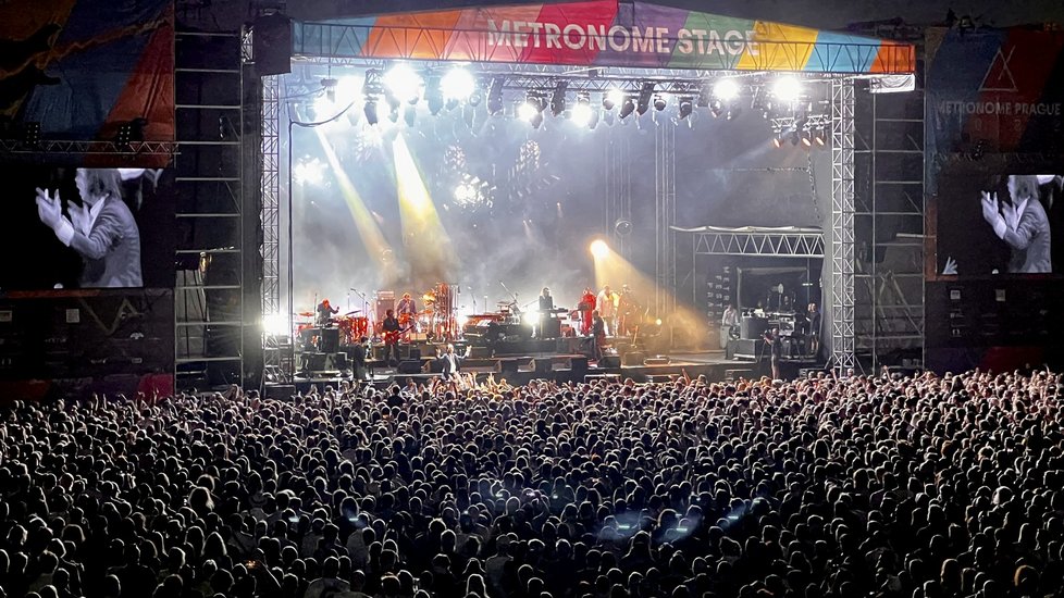 Nick Cave na Metronome festivalu. (23. června 2022)