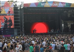Metronome Prague festival otevřel své brány. Hned první den se na Výstaviště nahrnuly davy lidí. (22. červen 2023)