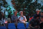 V první den konání Metronome Prague Festival zavítal na Výstaviště i prezident Petr Pavel. (22. červen 2023)