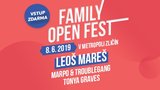 Skvělý den s rodinou? Na FAMILY OPEN FEST letos vystoupí i Leoš Mareš!