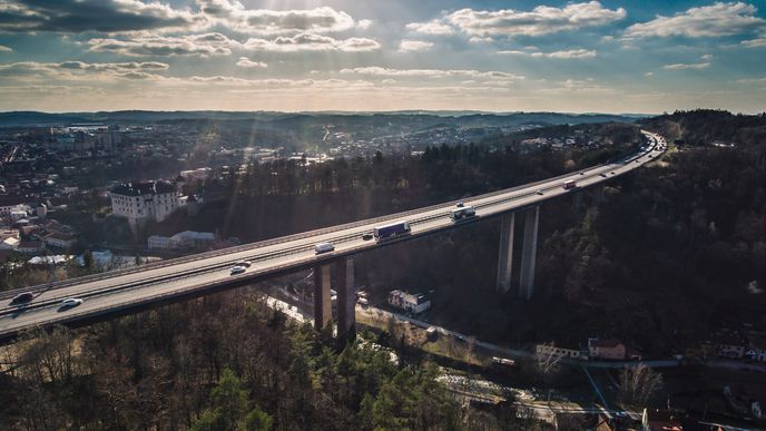 Největší most na dálnici D1