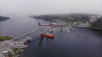 Čeští stavaři se vrátili do Norska. Finišují s mostem nad fjordem