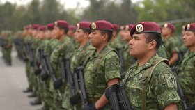 Mexická armáda, (Ilustrační foto)