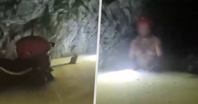 Horník přežil 14 dní v zatopeném dole.