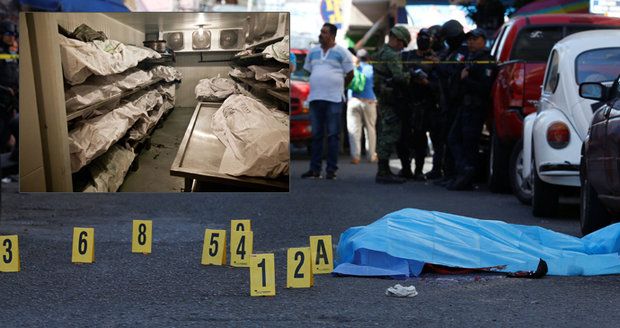 V Mexiku se letos stal rekordní počet vražd: 63 mrtvých denně!