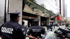 Mexická policie chce, aby její příslušníci byli v dobré kondici. (ilustrační foto)