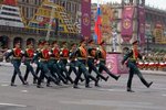 Vojenské přehlídky v Mexico City se zúčastnil i ruský regiment (září 2023).