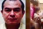 Otec, který na videu údajně sexuálně obtěžoval holčičku, byl dopaden mexickou policií.