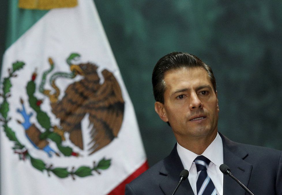 Mexický prezident Enrique Peña  Nieto