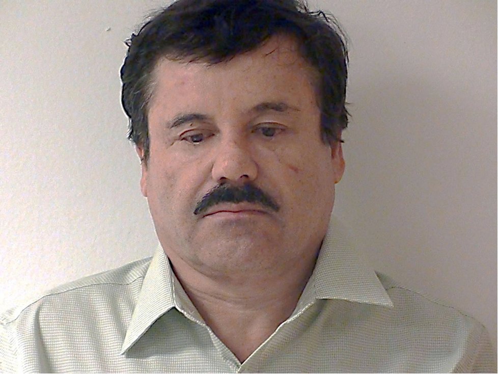 Drogový baron Joaquín „El Chapo“ Guzmán (58) alias Prcek.