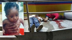 Mexičtí gangsteři nemilosrdně prošpikovali kulkami mladý pár i s jejich sedmiměsíčním chlapcem.