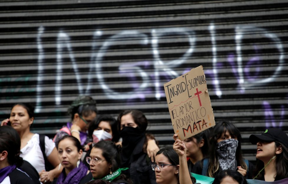 Nepokoje v mexických ulicích kvůli vraždě Ingrid Escamille Vargasové