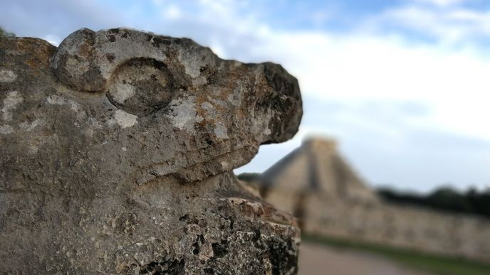 Chichén Itzá. Mexiko, poloostrov Yucatán