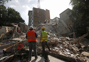 Mexiko zasáhlo 19. září 2017 zničující zemětřesení.
