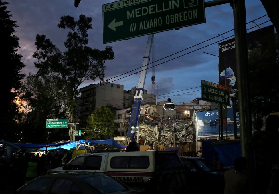 Ještě při probíhajících záchranných pracích zasáhlo Mexiko další zemětřesení