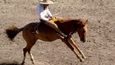 Zvíře dělá všechno pro to, aby se zbavilo zátěže na svých zádech. Mexičtí kovbojové jsou ale ve svém oboru mistry – a kůň tak musí podlehnout.