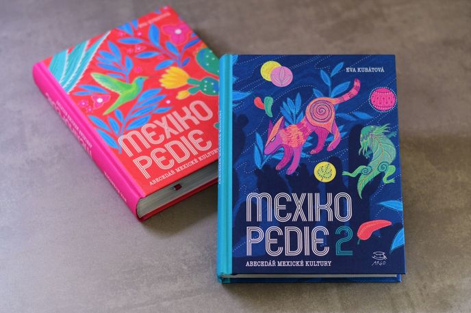 Mexikopedii 1 i 2 vydalo pražské nakladatelství Argo Mexikopedii 1 i 2 vydalo pražské nakladatelství Argo
