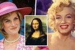 Marilyn Monroe, princezna Diana i Mona Lisa změnily svět.