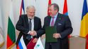 Slavnostní podpis dohody mezi vládou Ruské federace a Mezinárodní investiční bankou o sídle pobočky IIB na území Ruské federace.