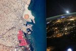 Snímky z Mezinárodní vesmírné stanice z roku 2015, které uveřejnila NASA