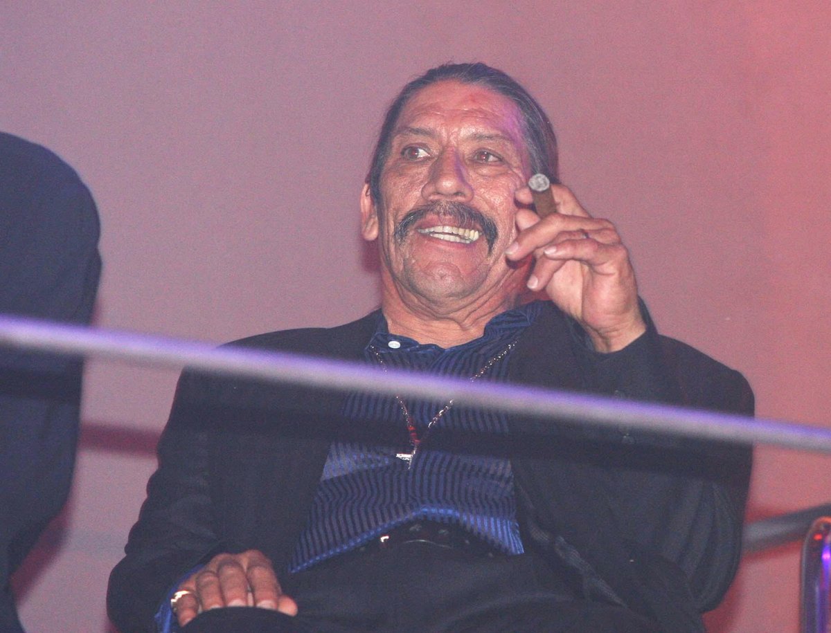 Danny Trejo na své návštěvě karlovarského filmového festivalu