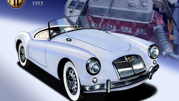 MG MGA (1955–1962): Když MG stavělo nové auto od základů