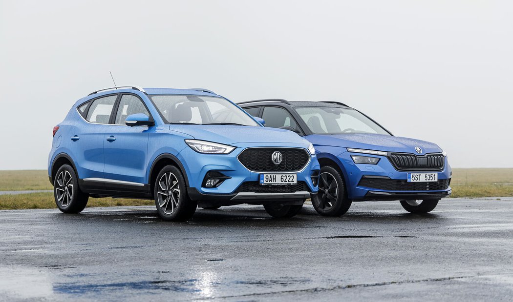 MG ZS 1.0 TGI 6AT vs. Škoda Kamiq 1.0 TSI DSG