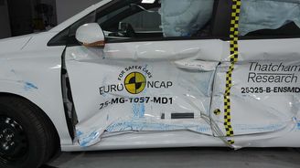 MG3 v crashtestu Euro NCAP MG3 v crashtestu Euro NCAP