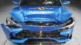 MG3 v crashtestu Euro NCAP MG3 v crashtestu Euro NCAP