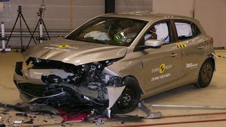 MG3 v crashtestu Euro NCAP MG3 v crashtestu Euro NCAP
