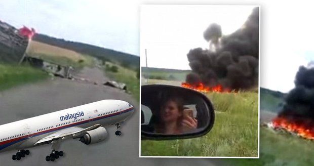 Šokující video trosek letu MH17: Po sestřelení z nebe „pršela“ těla!