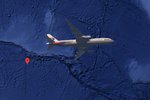 Odborník ukázal přesné místo, kam se měl zřítit zmizelý let MH370.