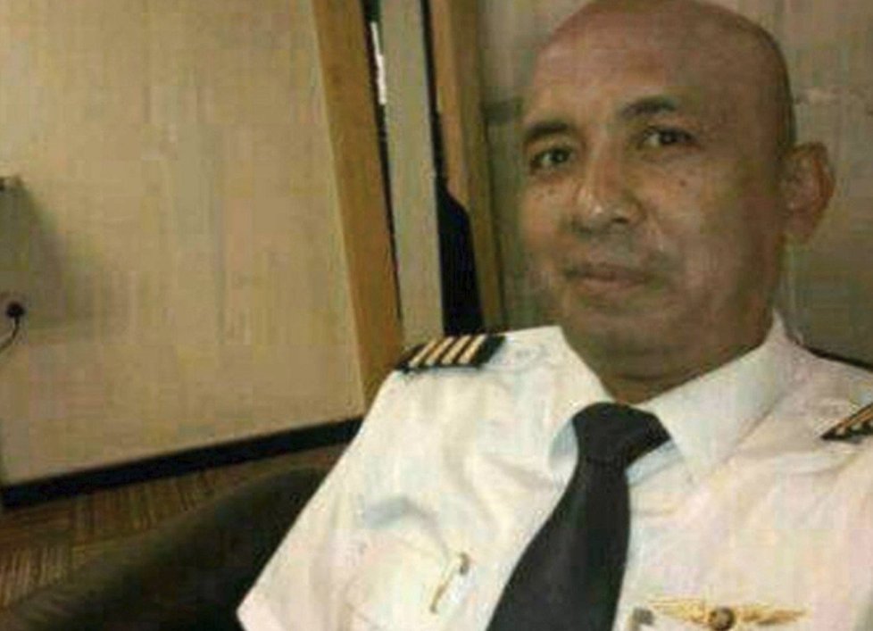 Kapitán letu MH370 Zaharie Ahmad Šáh.